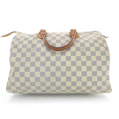 Louis Vuitton Damier Azur Speedy 35 3 of 9