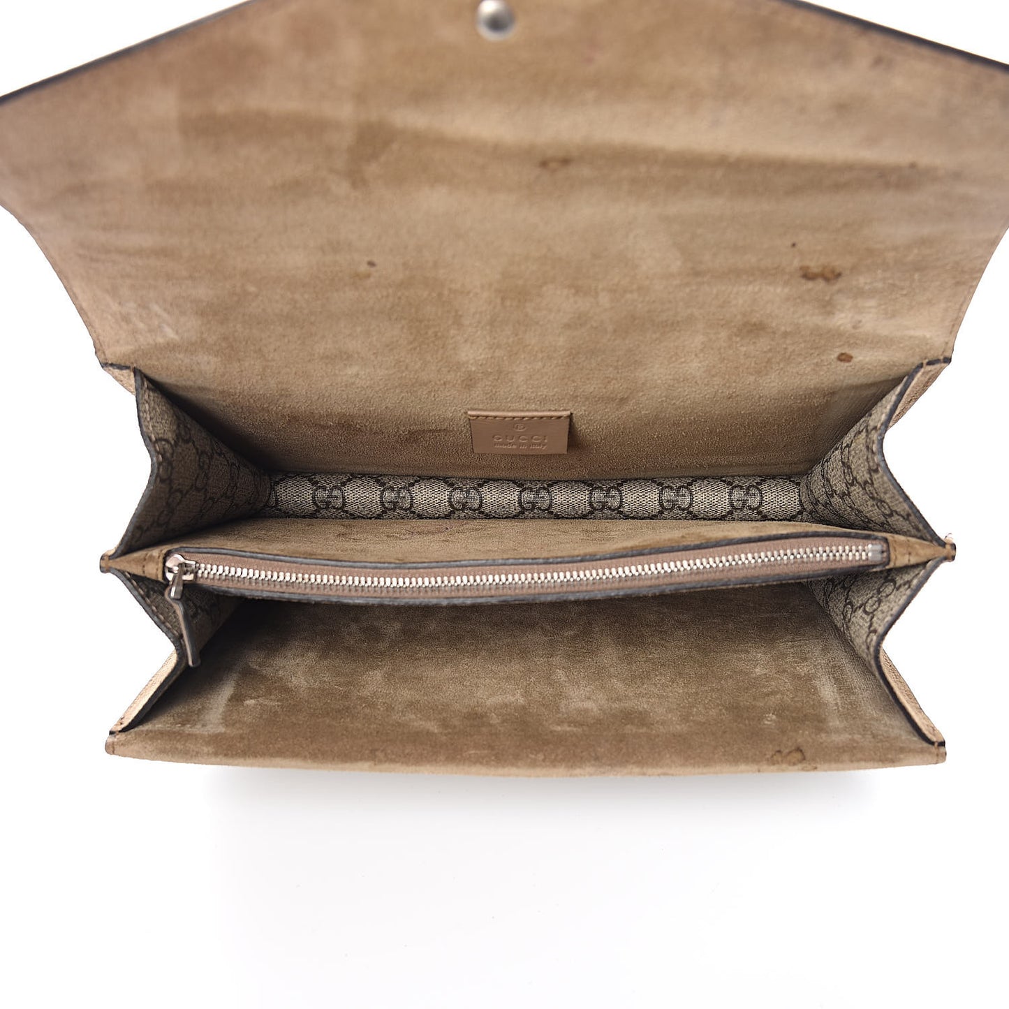 GG Supreme Monogram Small Dionysus Shoulder Bag Taupe