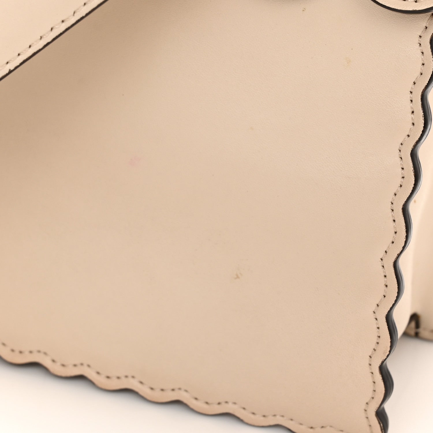 Fendi Vitello Liberty Lucido Flowers and Bows Scalloped Studded Kan I Shoulder Bag Camelia Black Cherry 14 of 16