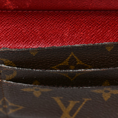 Louis Vuitton Monogram Josephine Wallet Red 9 of 9
