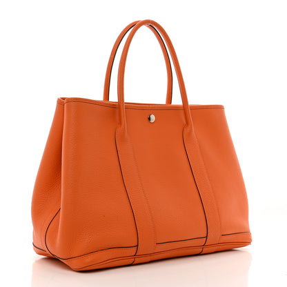 Hermes Negonda Garden Party 36 MM Orange 3 of 11