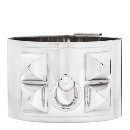 Hermes Sterling Silver Collier De Chien Bracelet ST 1 of 5