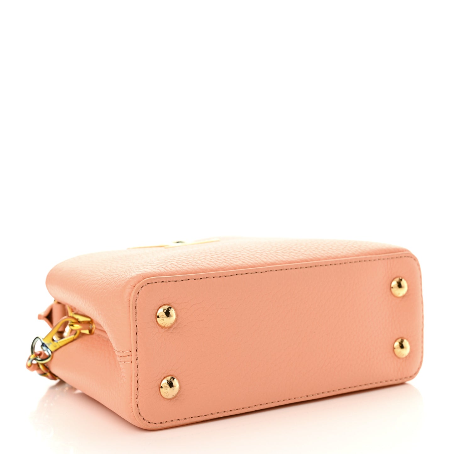 Taurillon Mini Capucines Iridescent Abricot