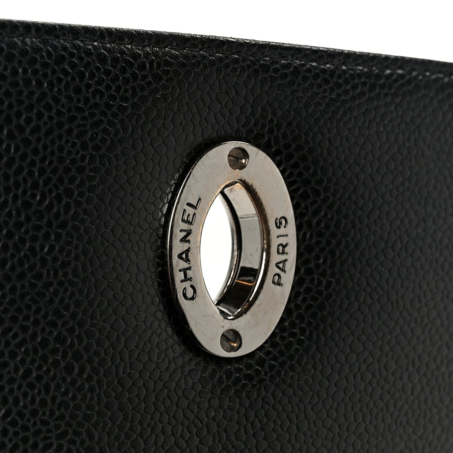 Caviar Quilted Jumbo Single Flap Black