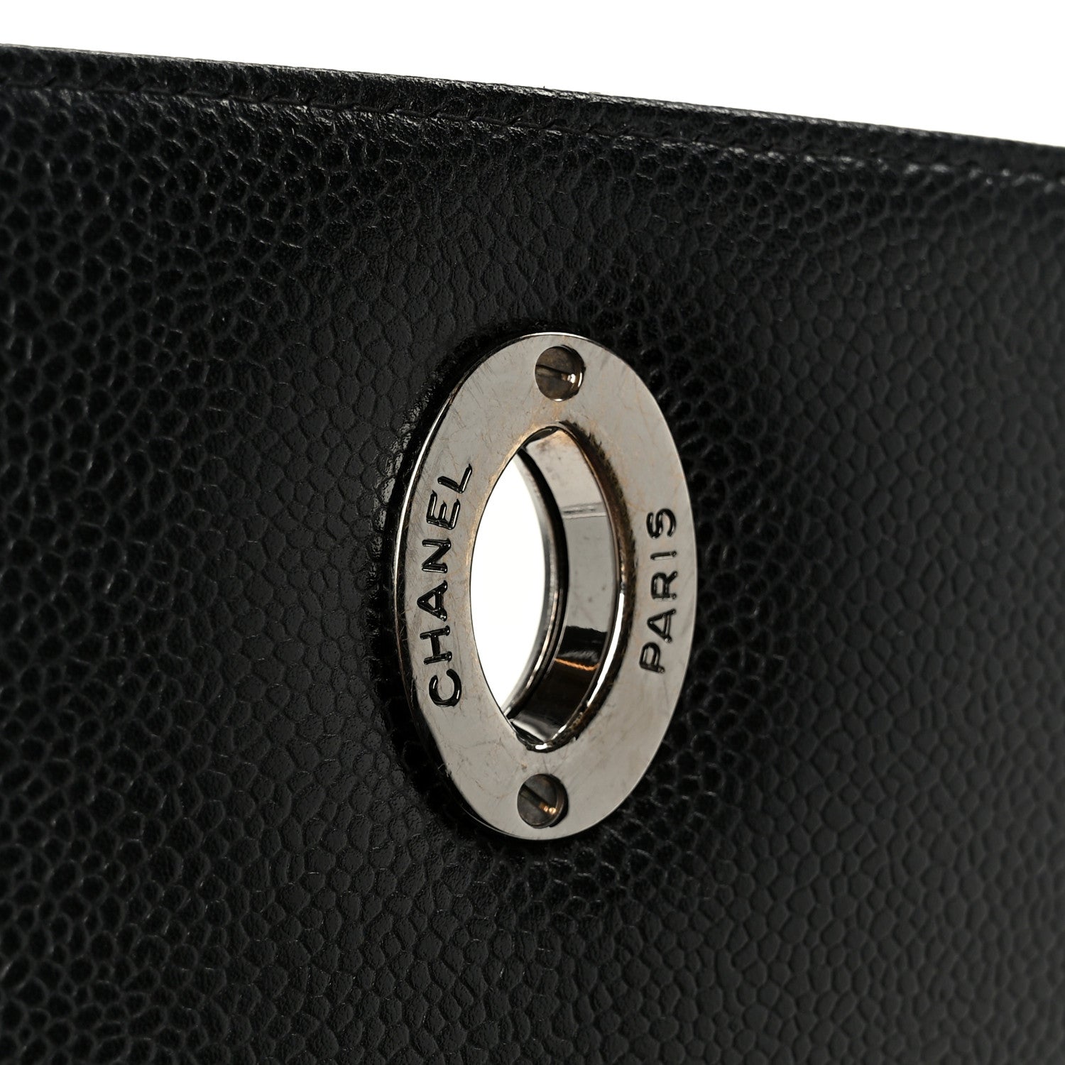 Chanel Caviar Quilted Jumbo Single Flap Black 7 of 12