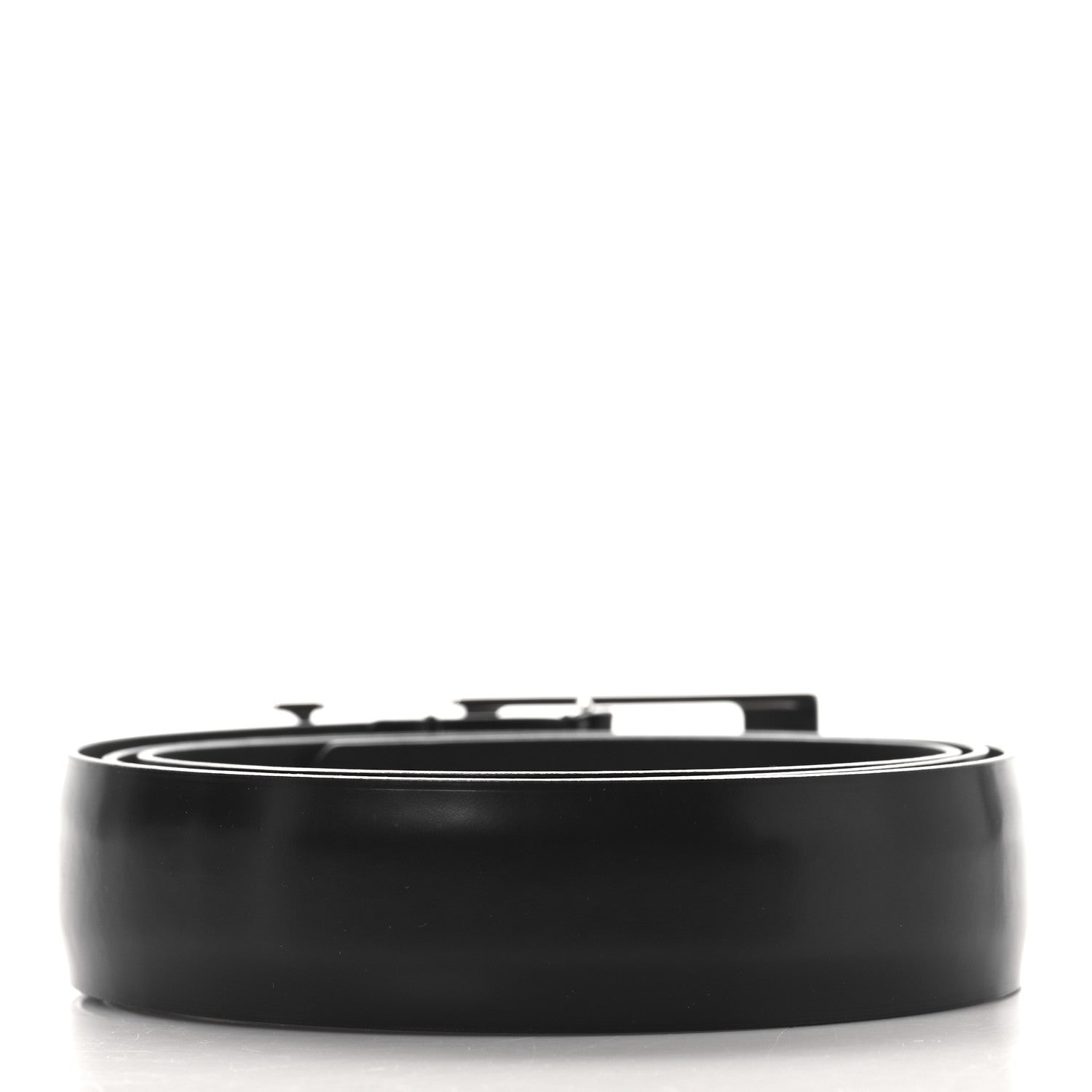 Louis Vuitton Calfskin 35mm LV Skyline Belt 100 40 Black 2 of 7