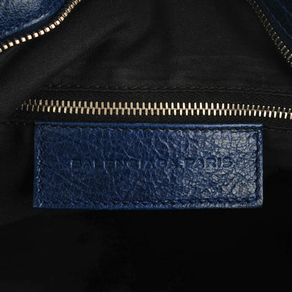 Balenciaga Agneau Giant 12 Silver Hardware Velo Bleu Mineral 6 of 7