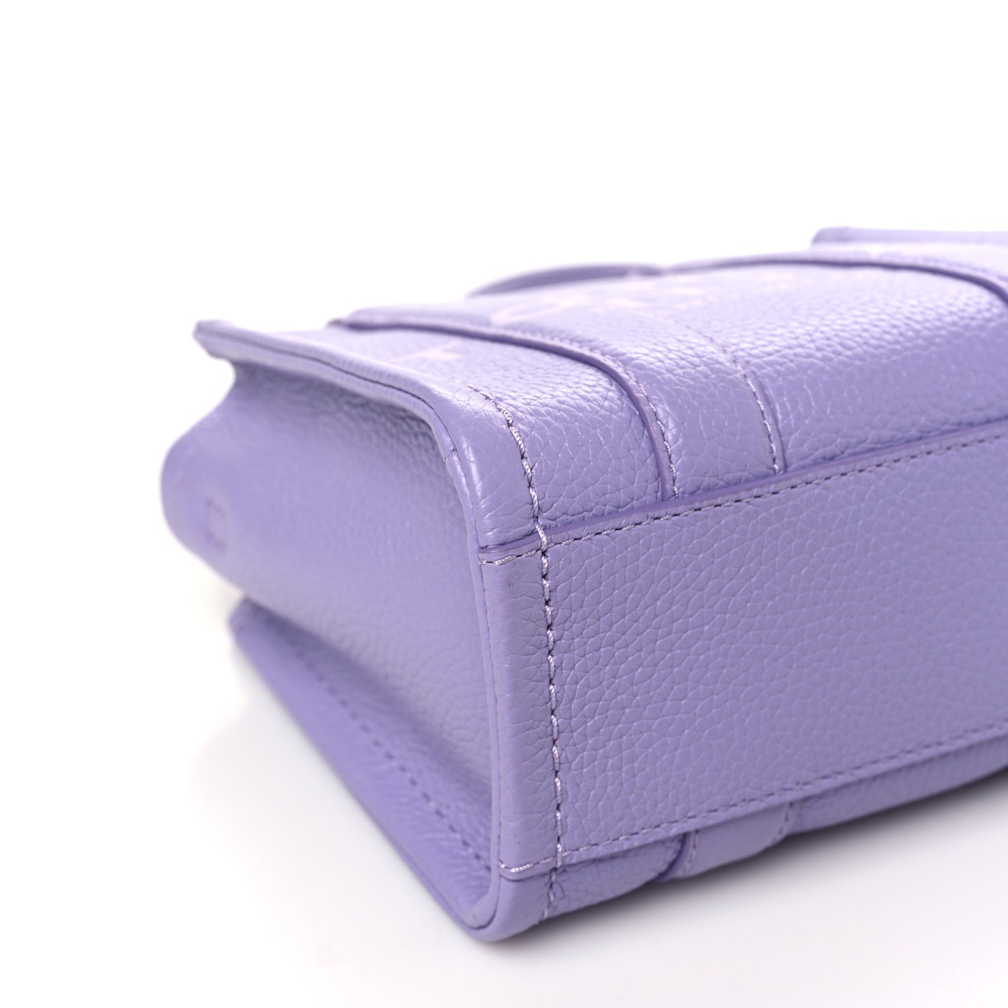 Grained Calfskin Micro The Tote Bag Lavender