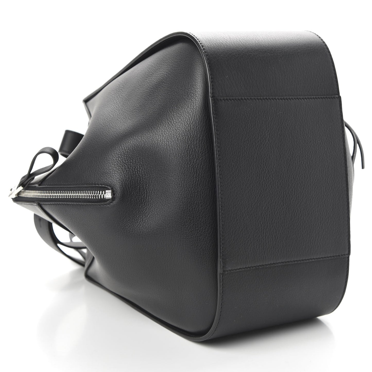 Calfskin Small Hammock Shoulder Bag Black