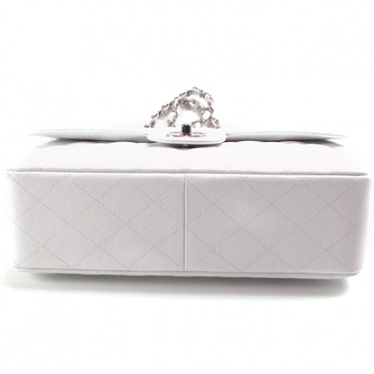 Chanel Caviar JUMBO Classic Flap White 4 of 11