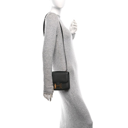 Hermes Epsom Constance 18 Black 2 of 12