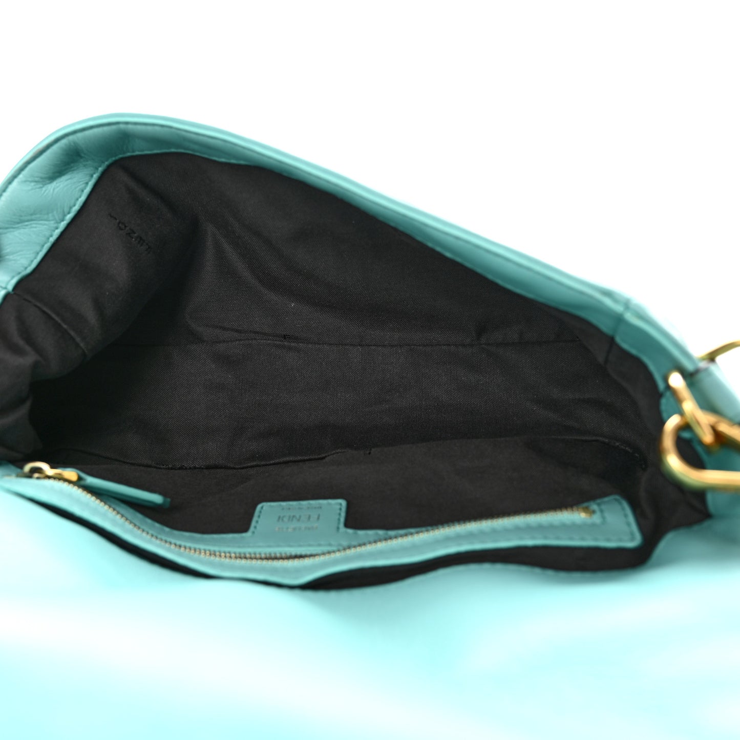 Nappa FF 1974 Embossed Baguette Tiffany