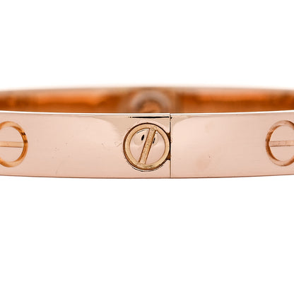 Cartier 18K Pink Gold LOVE Bracelet 16 5 of 9