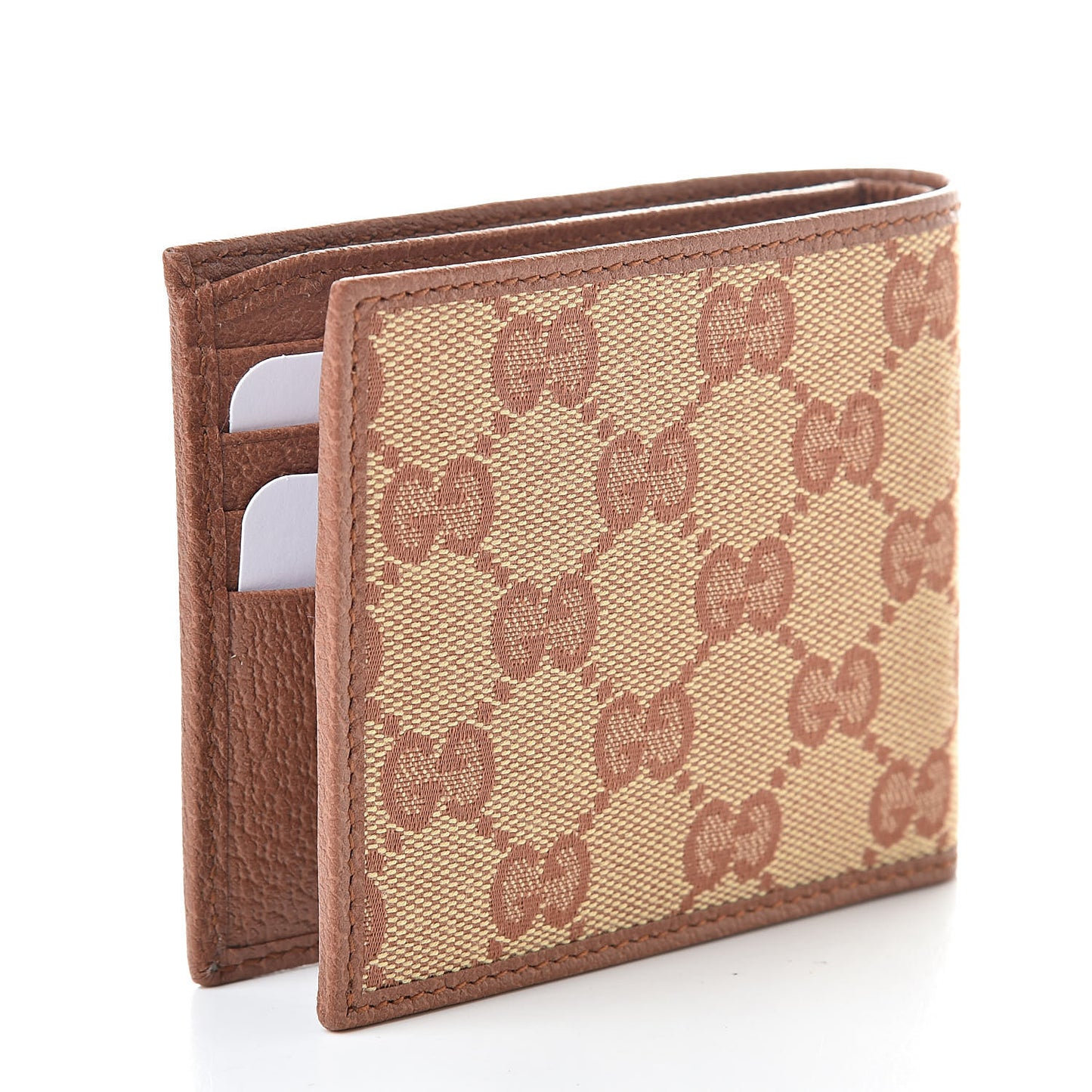 X MLB Monogram LA Dodgers Bi-Fold Wallet Beige Ruggine Ivory