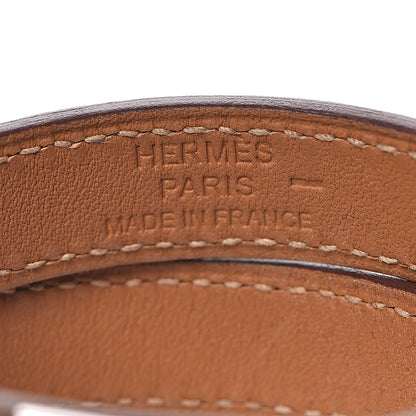 Hermes Lizard Kelly Double Tour Bracelet XS Ficelle 4 of 6