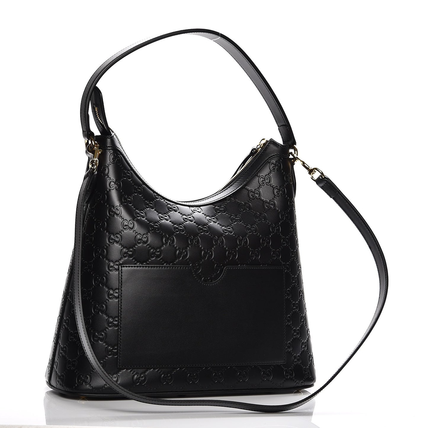 Guccissima Linea A Hobo Black