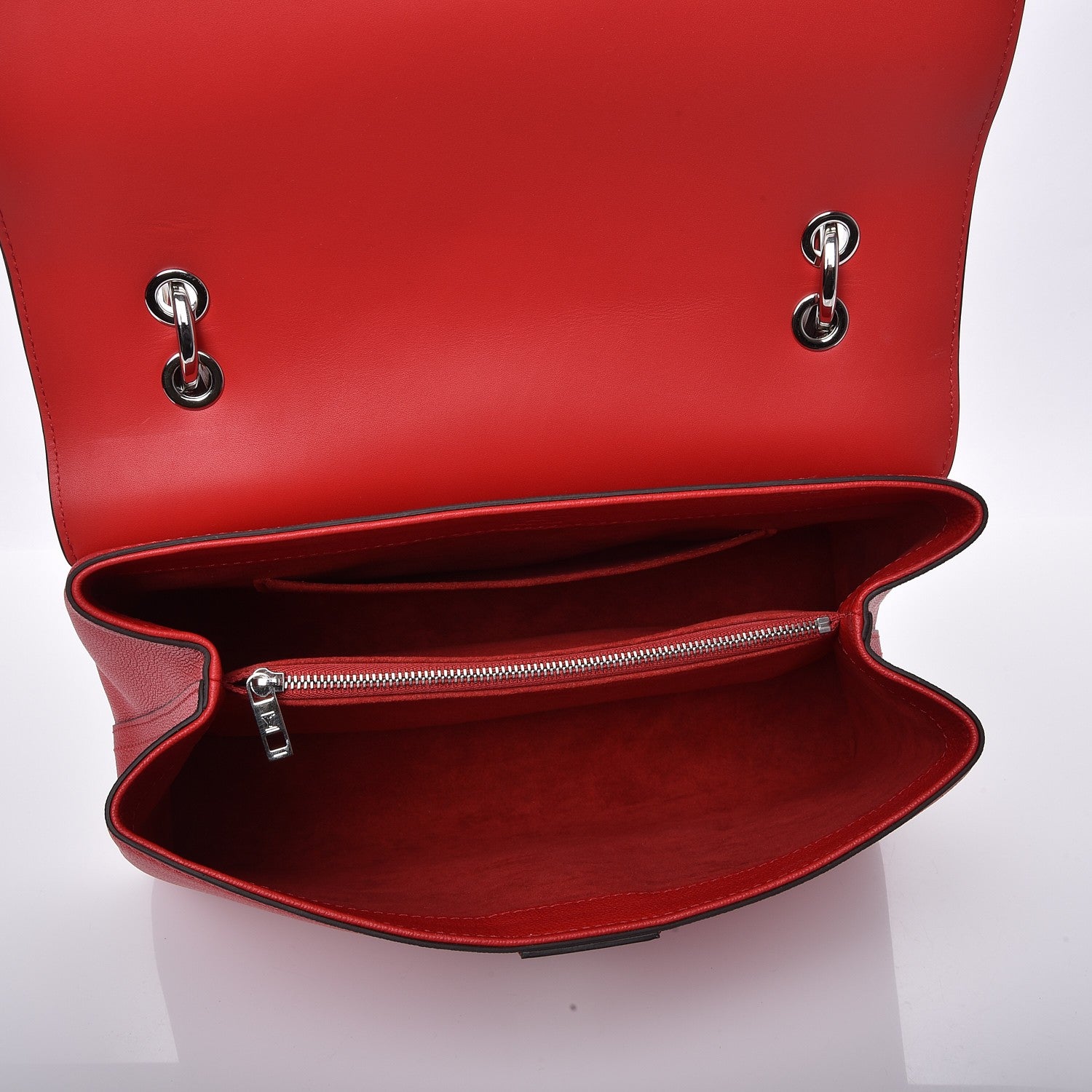 Louis Vuitton Grained Calfskin Very One Handle Rubis 5 of 7