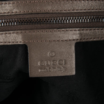 Gucci Guccissima Medium Jockey Tote Grey 6 of 7