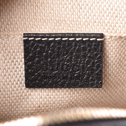 Gucci Dollar Calfskin Bi-Color Small Soho Disco Bag Mystic White Black 6 of 10