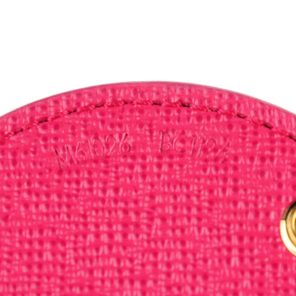 Louis Vuitton Damier Ebene Illustre Posies Bag Charm 4 of 5