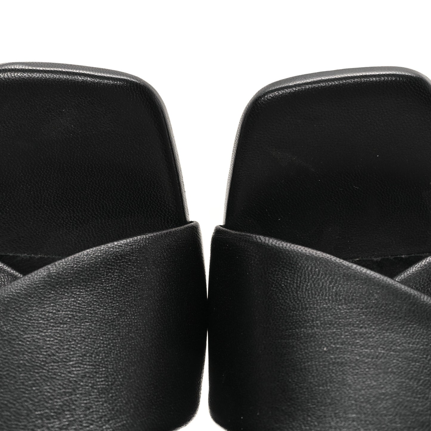 Calfskin LouLou Mules 39 Black