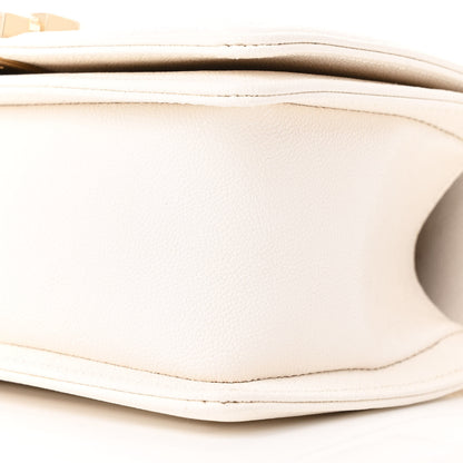 Chanel Caviar Quilted Small Boy Flap White 10 of 11