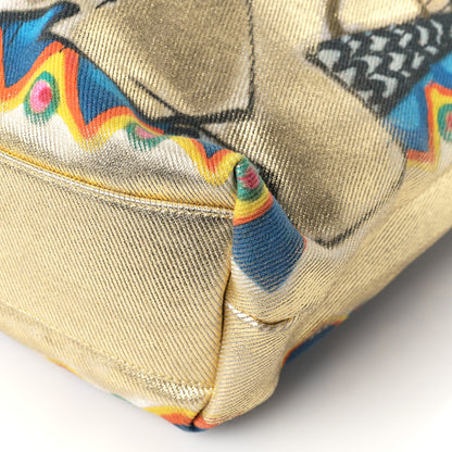 Chanel Graffiti Printed Canvas Street Spirit Tote Multicolor 9 of 9