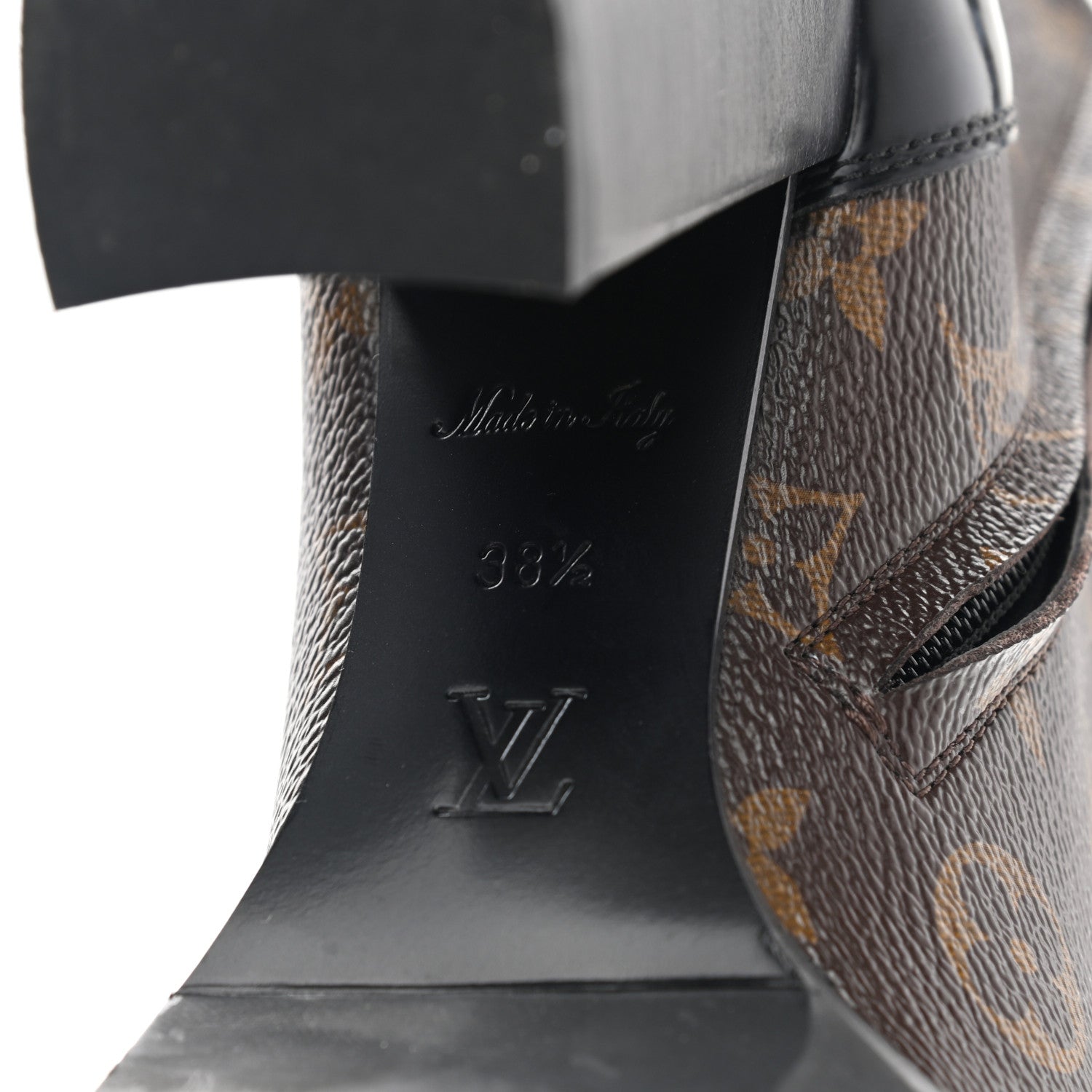 Louis Vuitton Patent Calfskin Monogram Star Trail Ankle Boots 38.5 Black 6 of 10