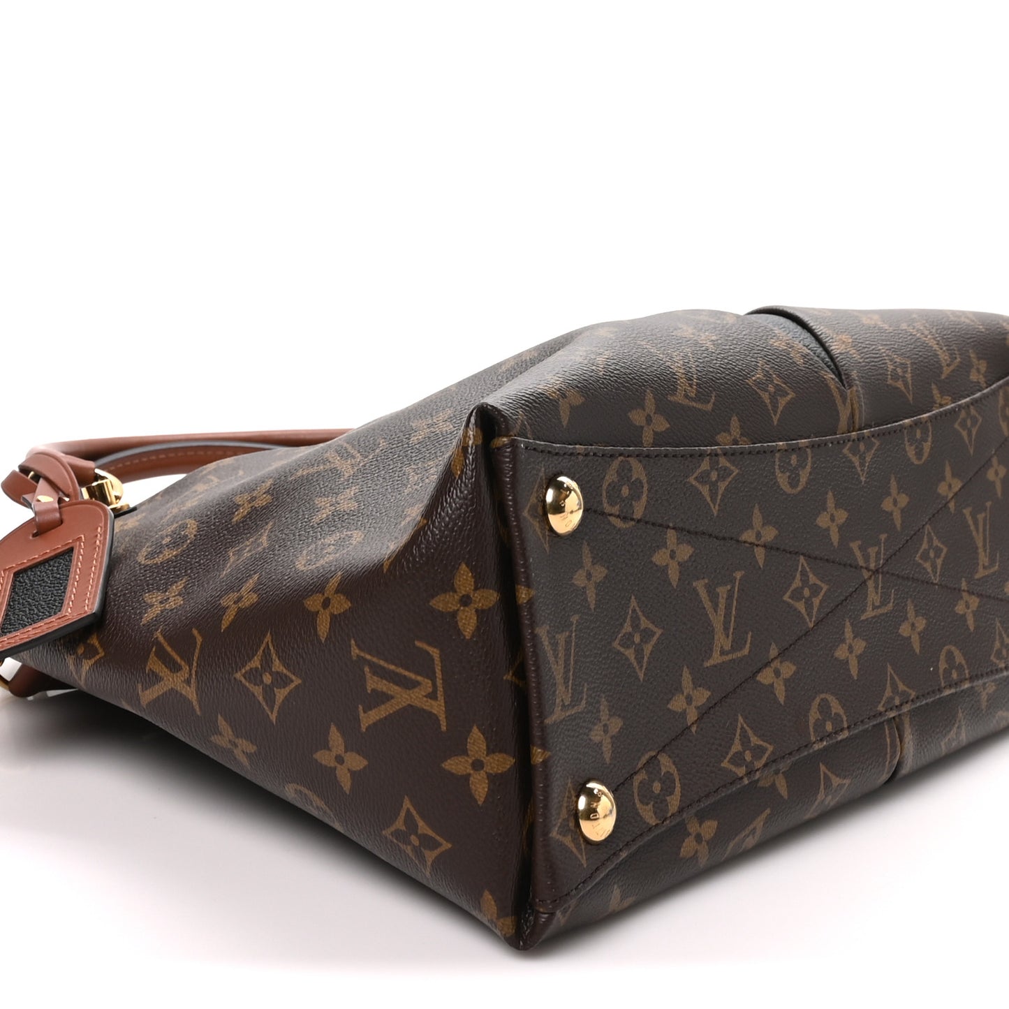 Monogram V Tote MM Black