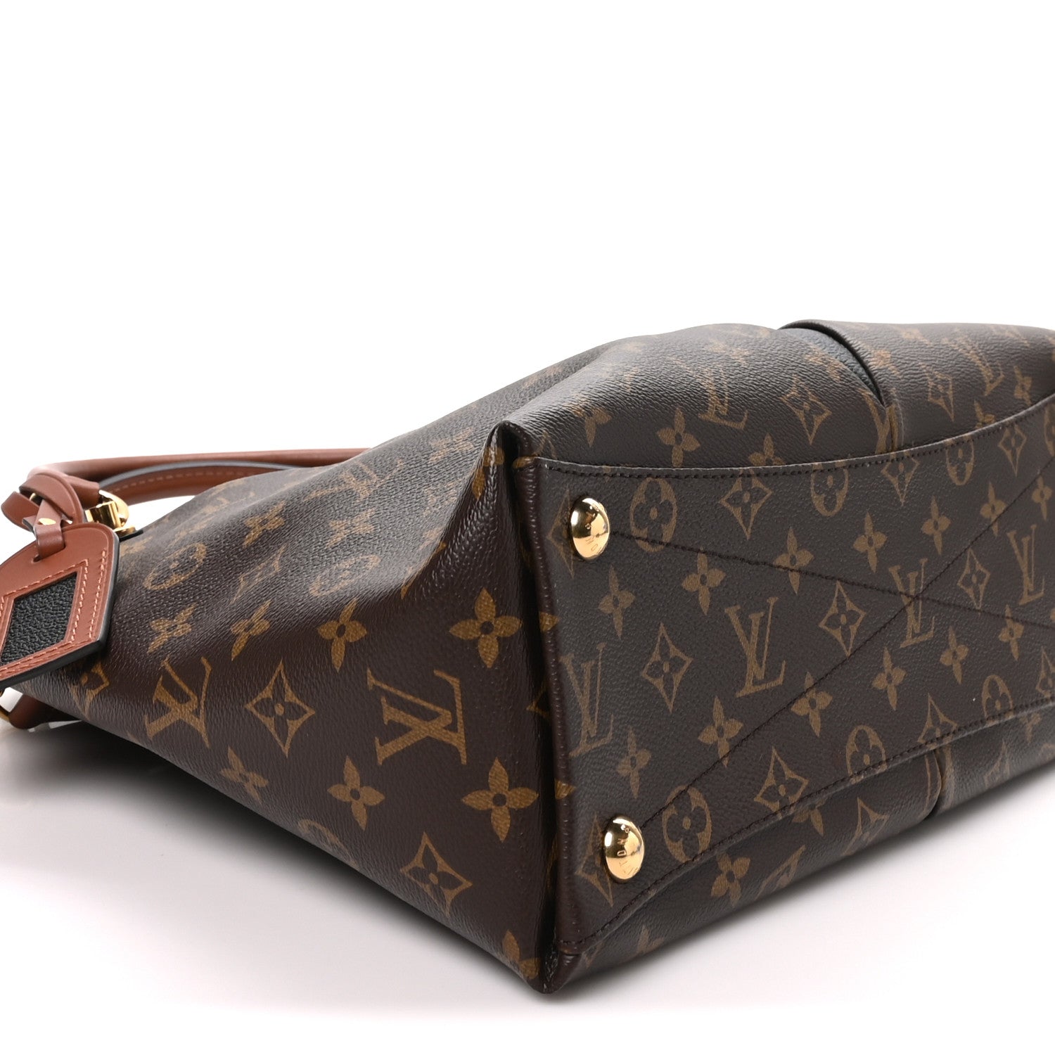 Louis Vuitton Monogram V Tote MM Black 4 of 9
