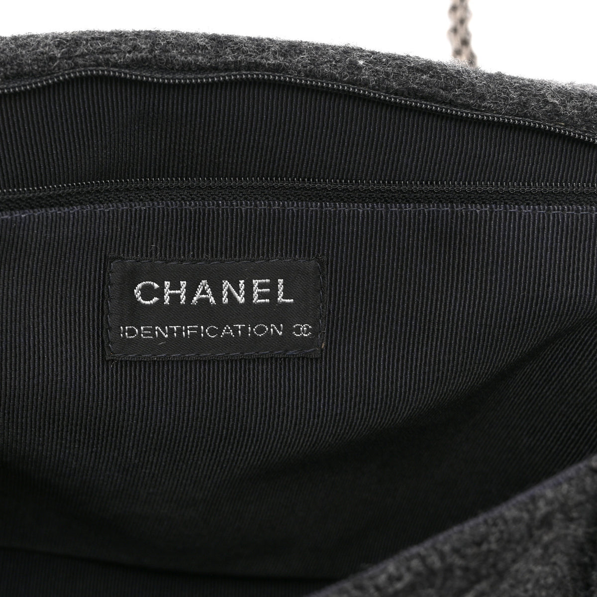 Chanel Wool Quilted 2.55 Reissue 227 Flap Grey 6 of 10