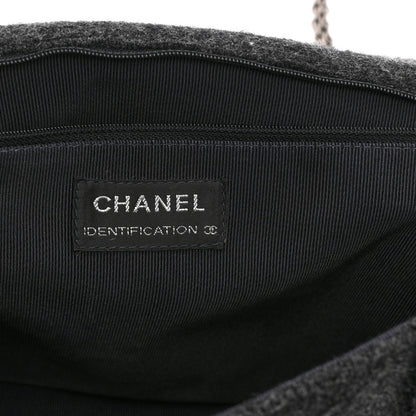 Chanel Wool Quilted 2.55 Reissue 227 Flap Grey 6 of 10