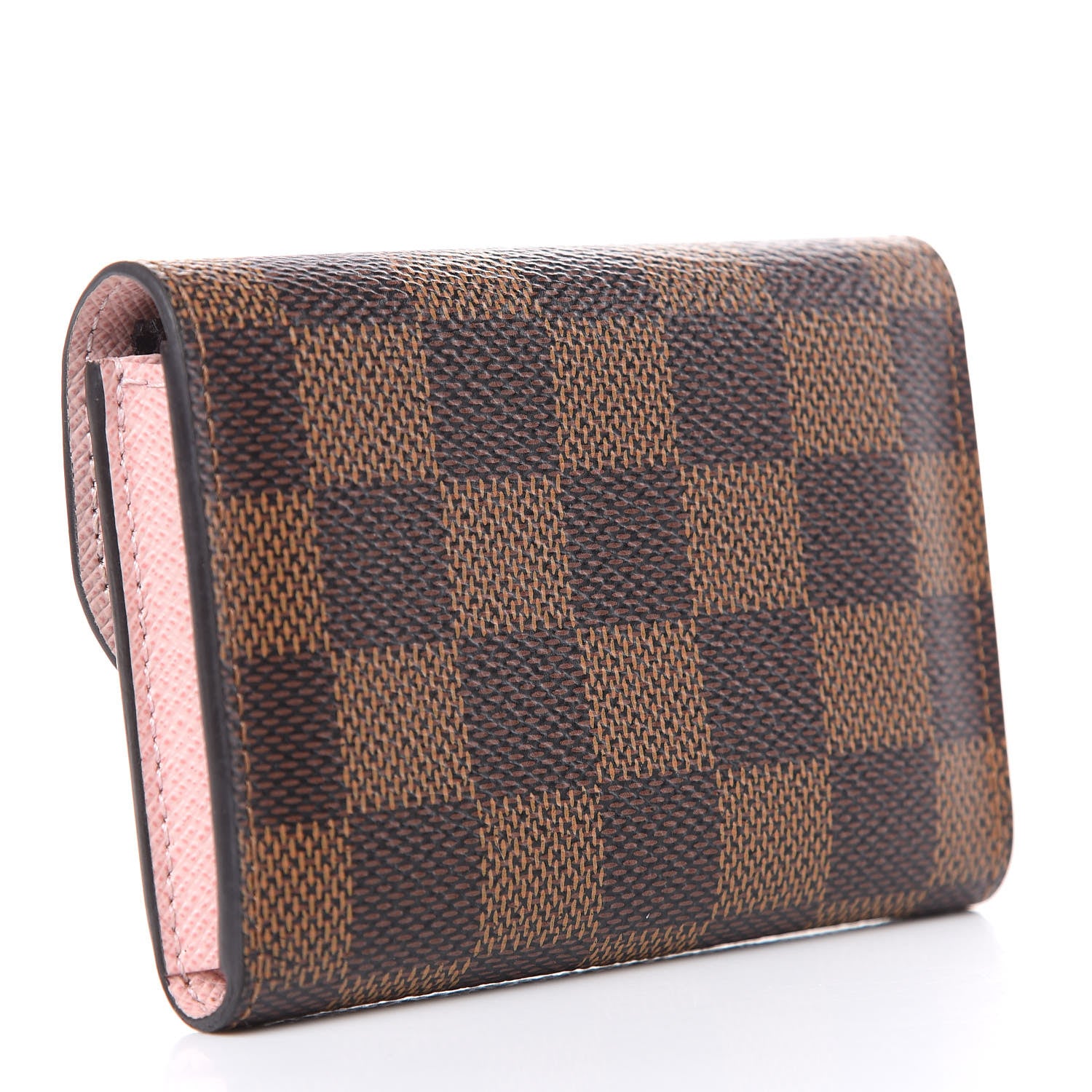 Louis Vuitton Damier Ebene Rosalie Coin Purse Rose Ballerine 3 of 14