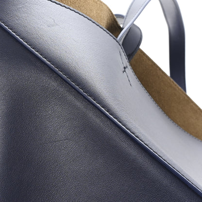 Loewe Shiny Calfskin XL Puzzle Fold Tote Abyss Blue 10 of 10