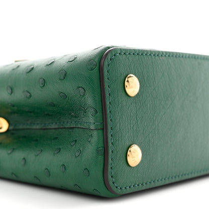 Louis Vuitton Ostrich Capucines Mini Mint 8 of 9