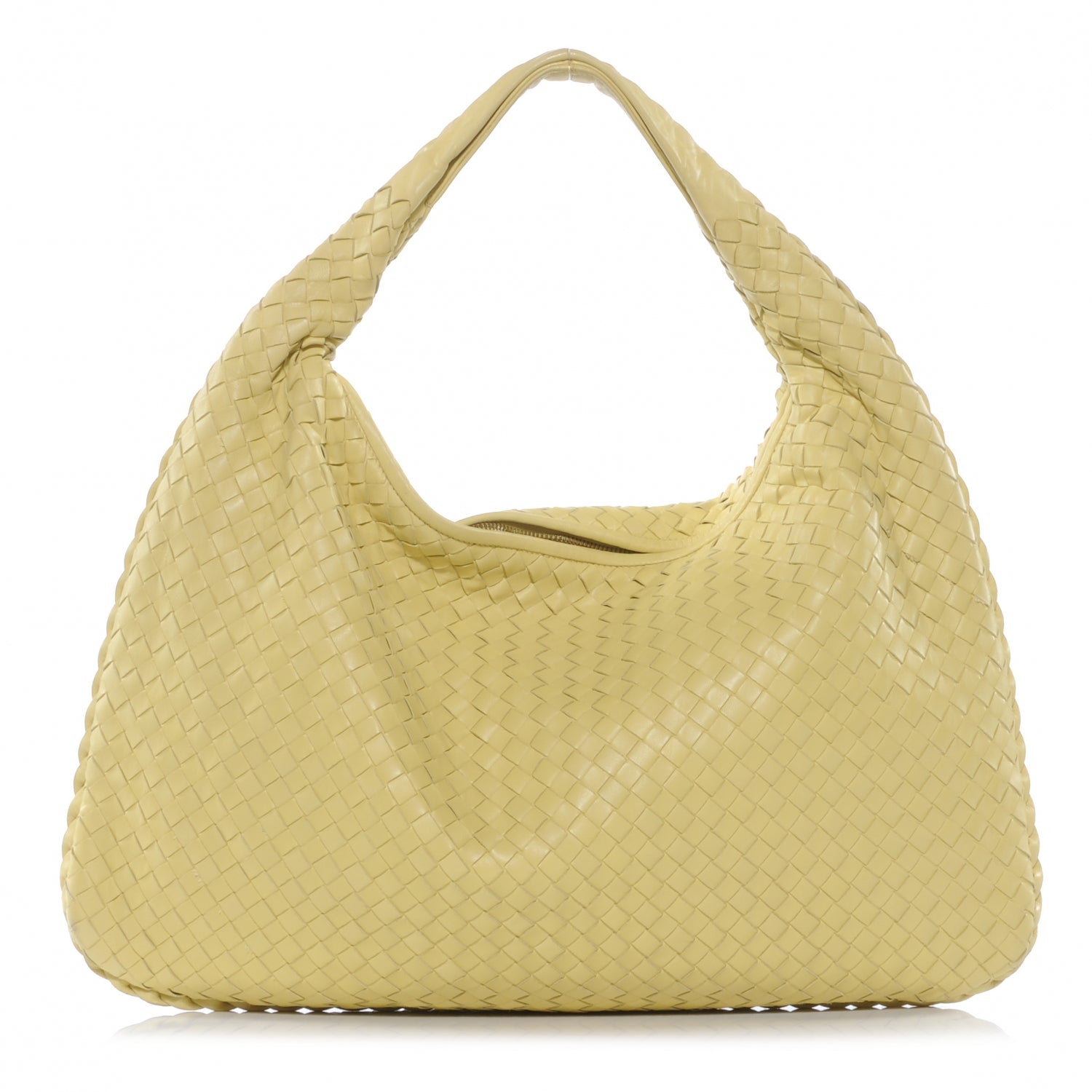 Bottega Veneta Nappa Intrecciato Large Veneta Hobo Yellow 1 of 8