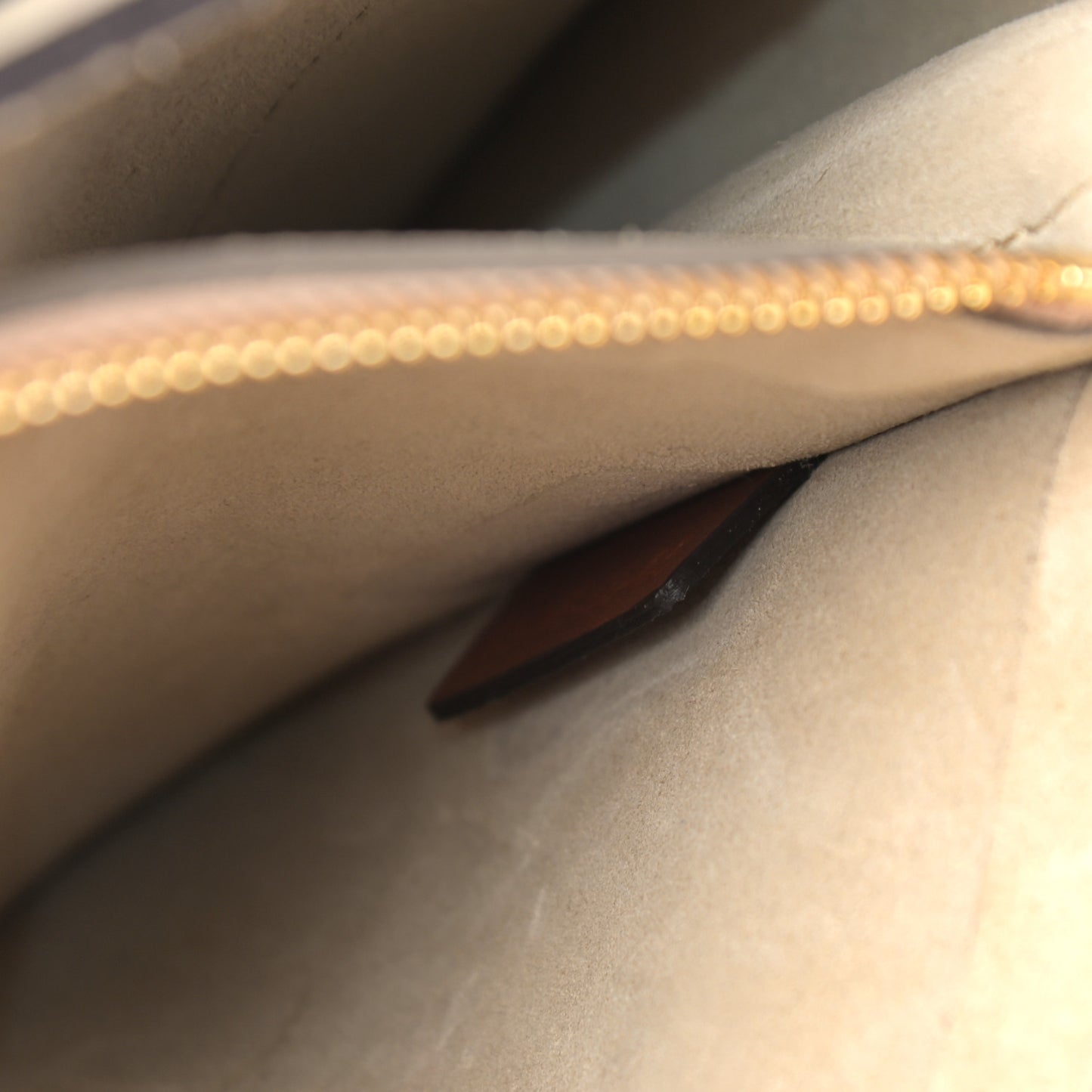 Suede Calfskin Medium Faye Shoulder Bag Tobacco