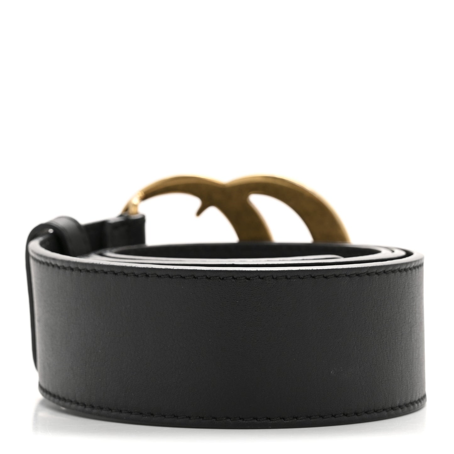Calfskin Double G 40mm Belt 85 34 Black