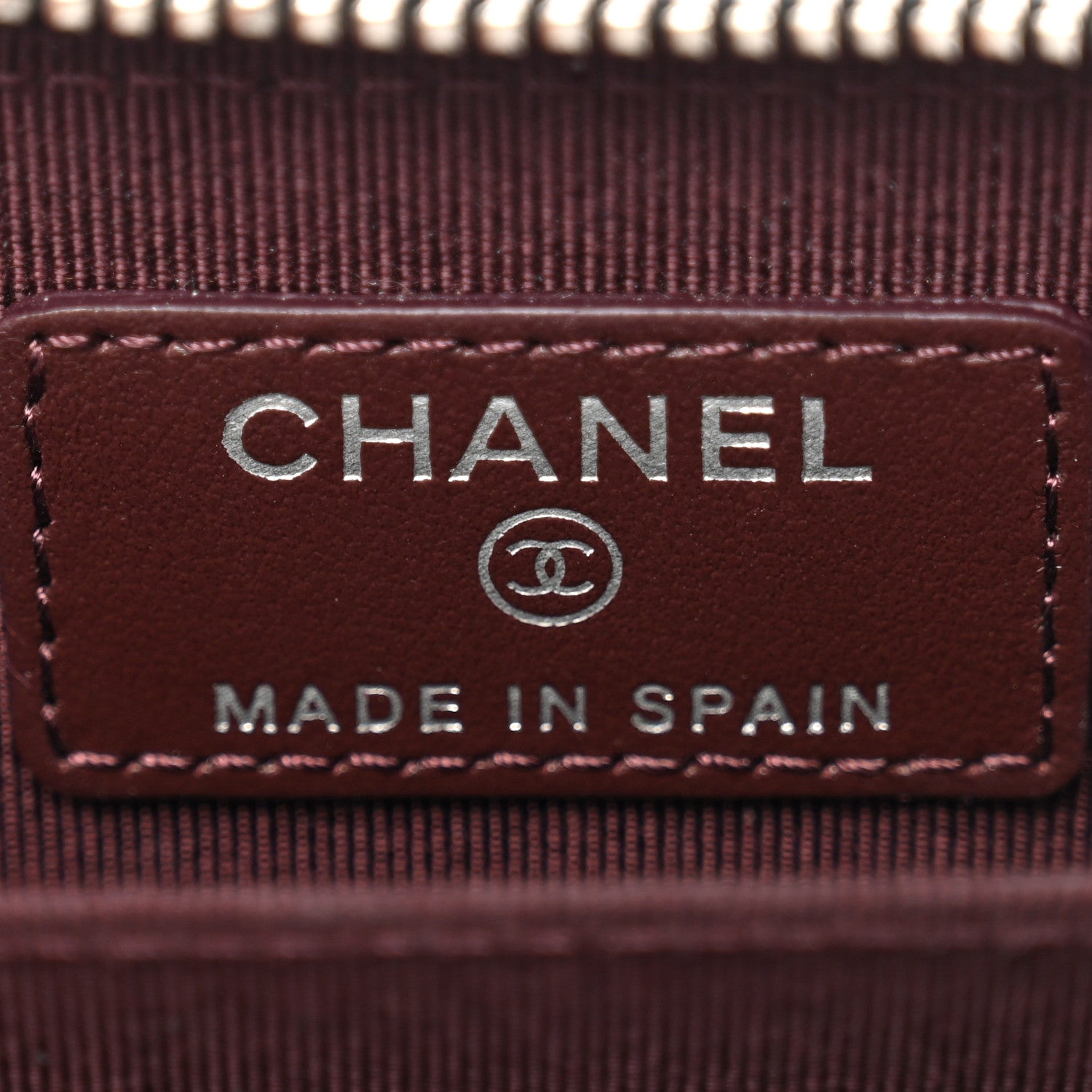 Chanel Caviar Quilted Zip Coin Purse Black 6 of 8