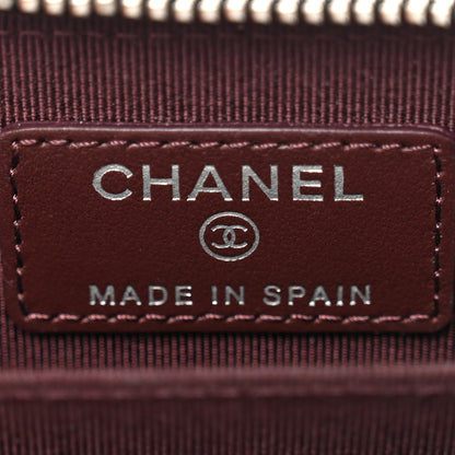 Chanel Caviar Quilted Zip Coin Purse Black 6 of 8