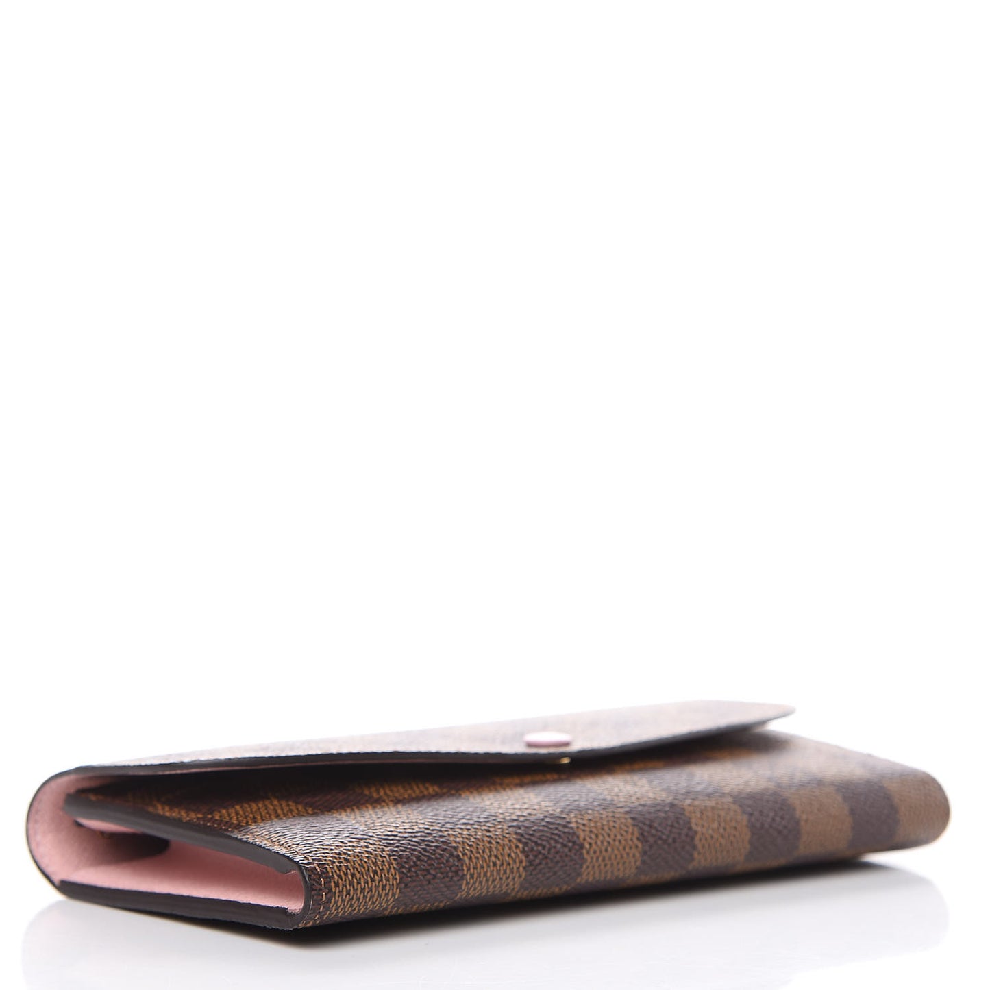 Damier Ebene Emilie Wallet Rose Ballerine