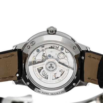 Jaeger-LeCoultre Stainless Steel Alligator Diamond Bezel 29mm Rendez-Vous Classic Day & Night Automatic Watch Q3468421 4 of 4