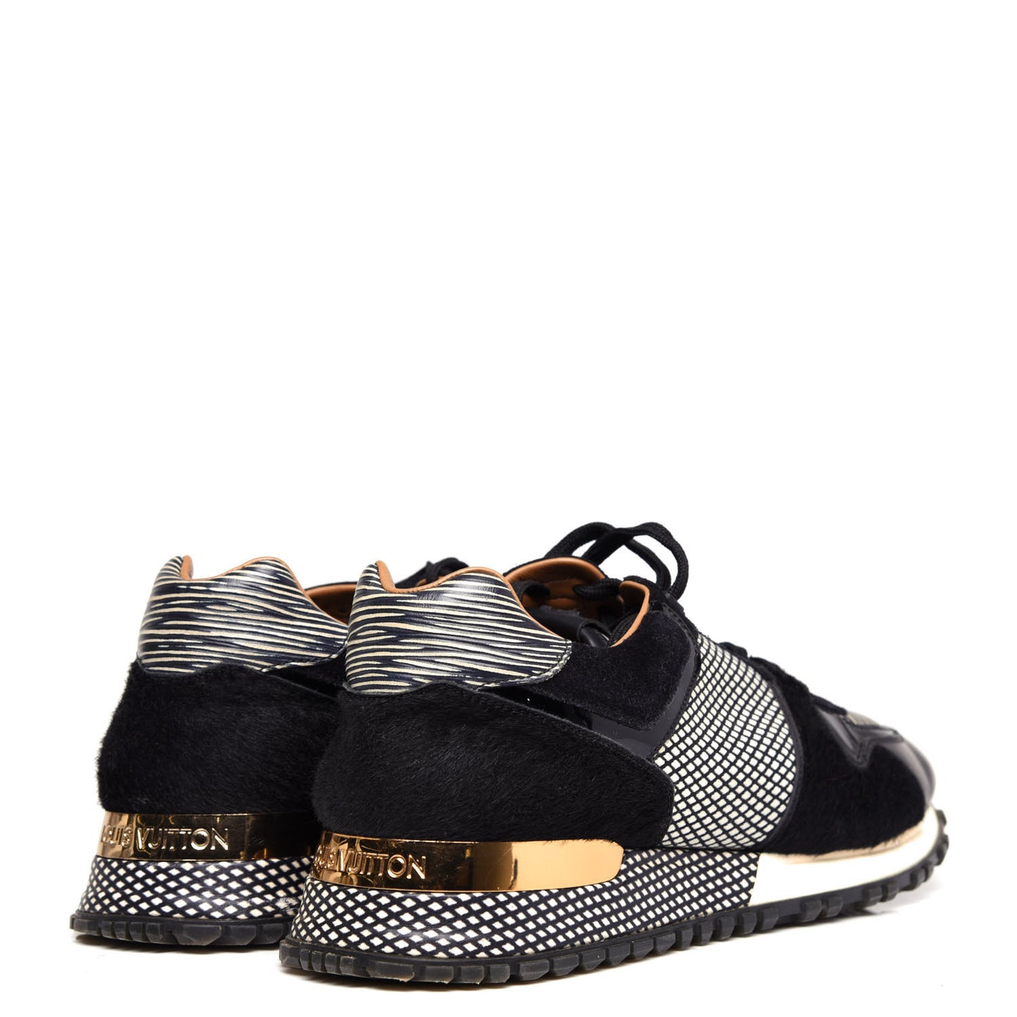 Suede Printed Run Away Sneakers 37.5