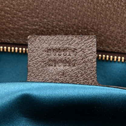 Gucci GG Supreme Monogram Web Medium Ophidia Chain Shoulder Bag Brown 6 of 12