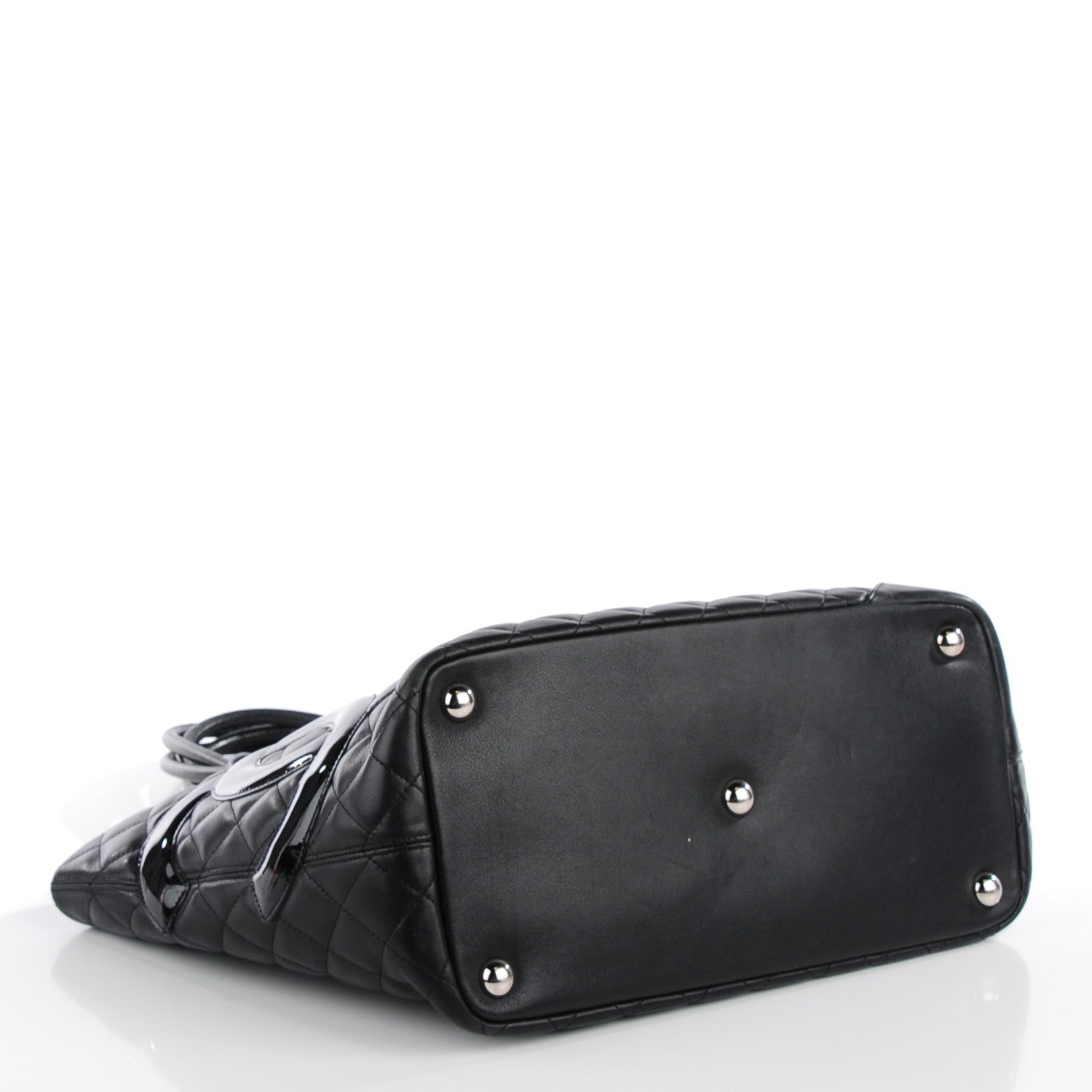 Chanel Calfskin Quilted Large Cambon Tote Black 4 of 7