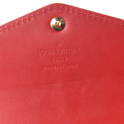 Louis Vuitton Vernis Sarah Wallet NM Cherry 10 of 11
