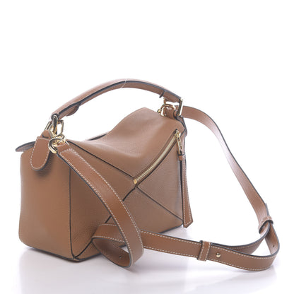 Loewe Calfskin Small Puzzle Bag Light Caramel 3 of 9