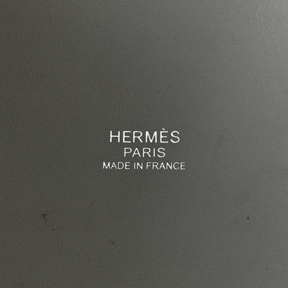 Hermes Ostrich Picotin Lock 18 Bleu Glacier 6 of 11