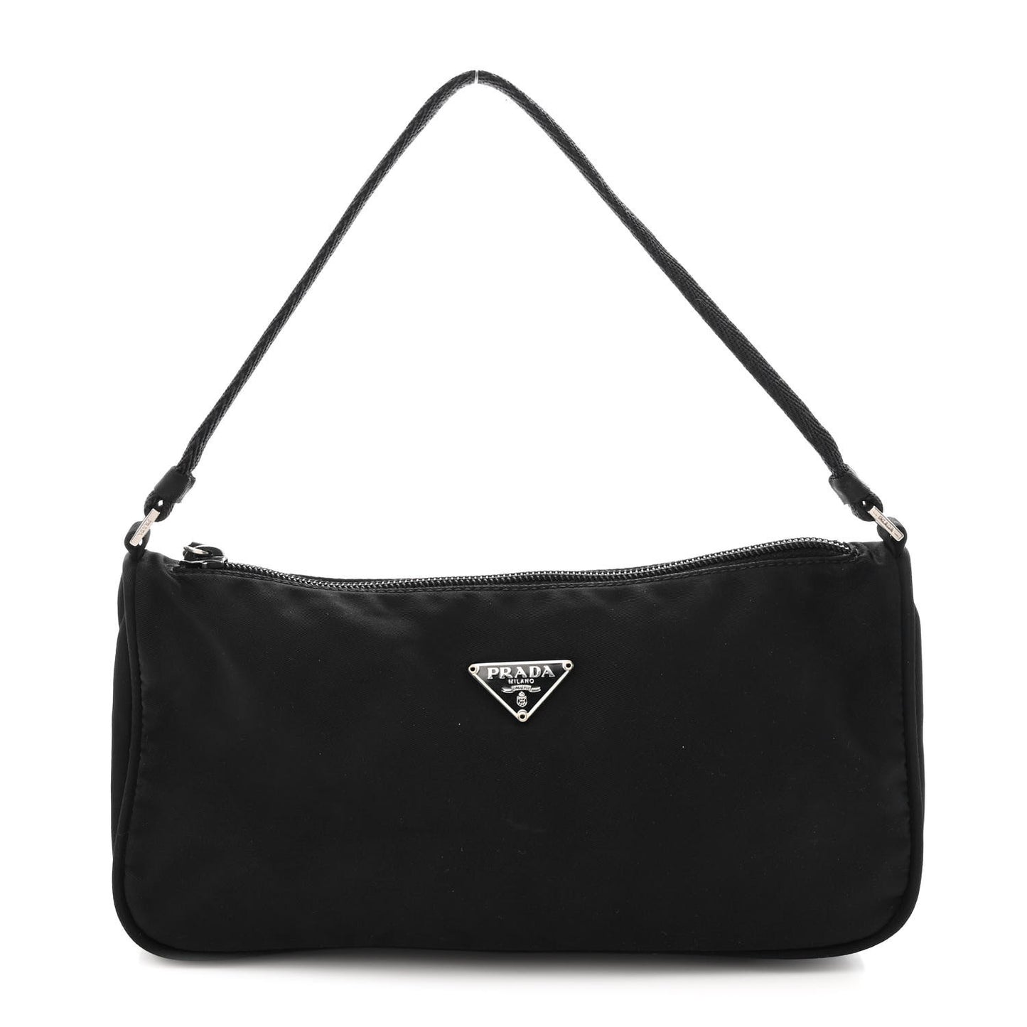 Tessuto Nylon Pochette Bag Black