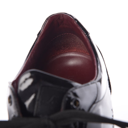Louis Vuitton Patent Victoire Sneakers 8.5 Black 10 of 11